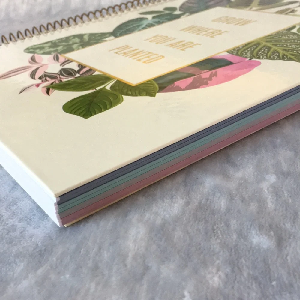 Paper Source Grow Where You Are Planted Tropical Plants Writers Journal NWT 140p